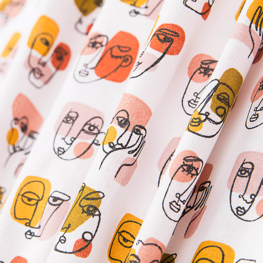 Oeko Tex Popeline Pablo Blanc - Ribes y Casals