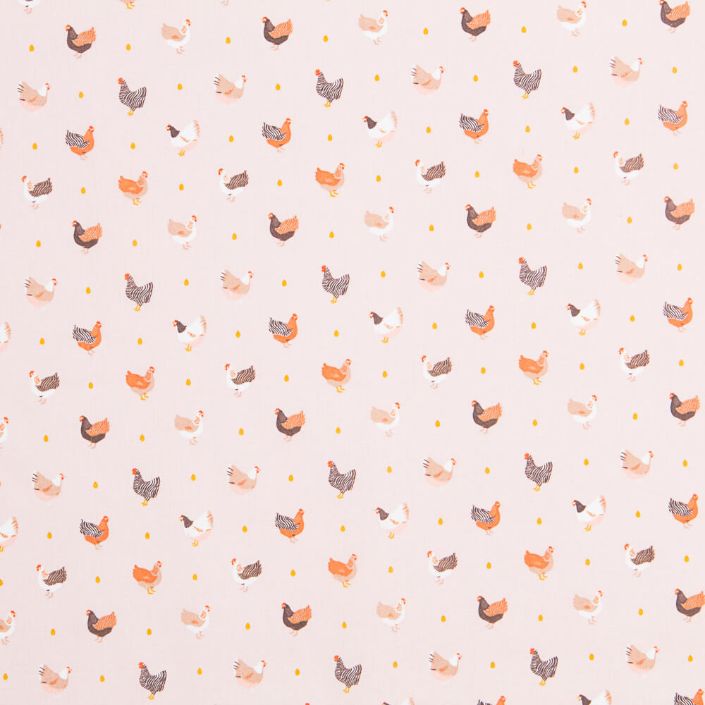 Oeko Tex Popeline Polly Rose - Ribes y Casals