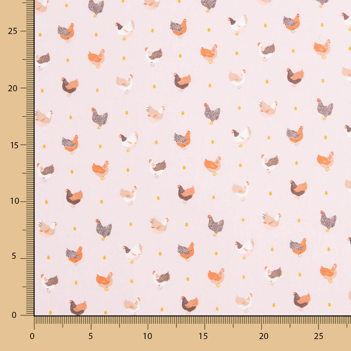 Oeko Tex Popeline Polly Rose - Ribes y Casals