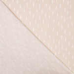 Popeline BIO Plumes Fond Beige - Ribes y Casals