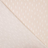 Popeline BIO Plumes Fond Beige - Ribes y Casals