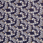 Popeline BIO Yoichi Bleu Foncé - Ribes y Casals
