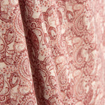Popeline paisley terracotta - Ribes y Casals