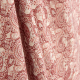 Popeline paisley terracotta - Ribes y Casals