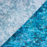 Patchwork Américain Batik Poissons Turquoise - Ribes y Casals