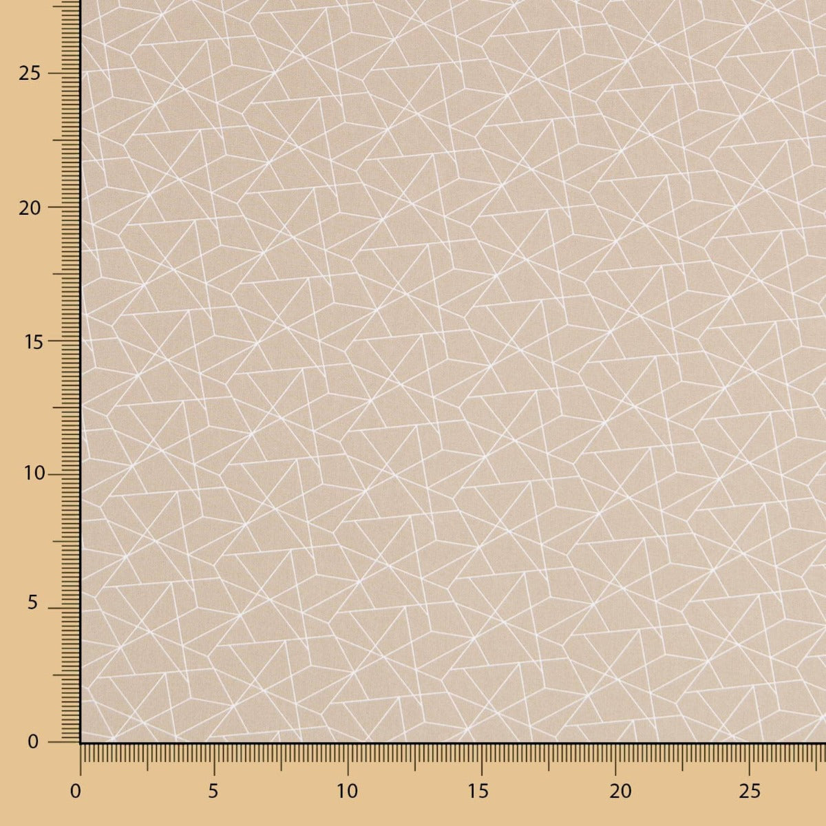 Popeline Pictogramme Beige - Ribes y Casals