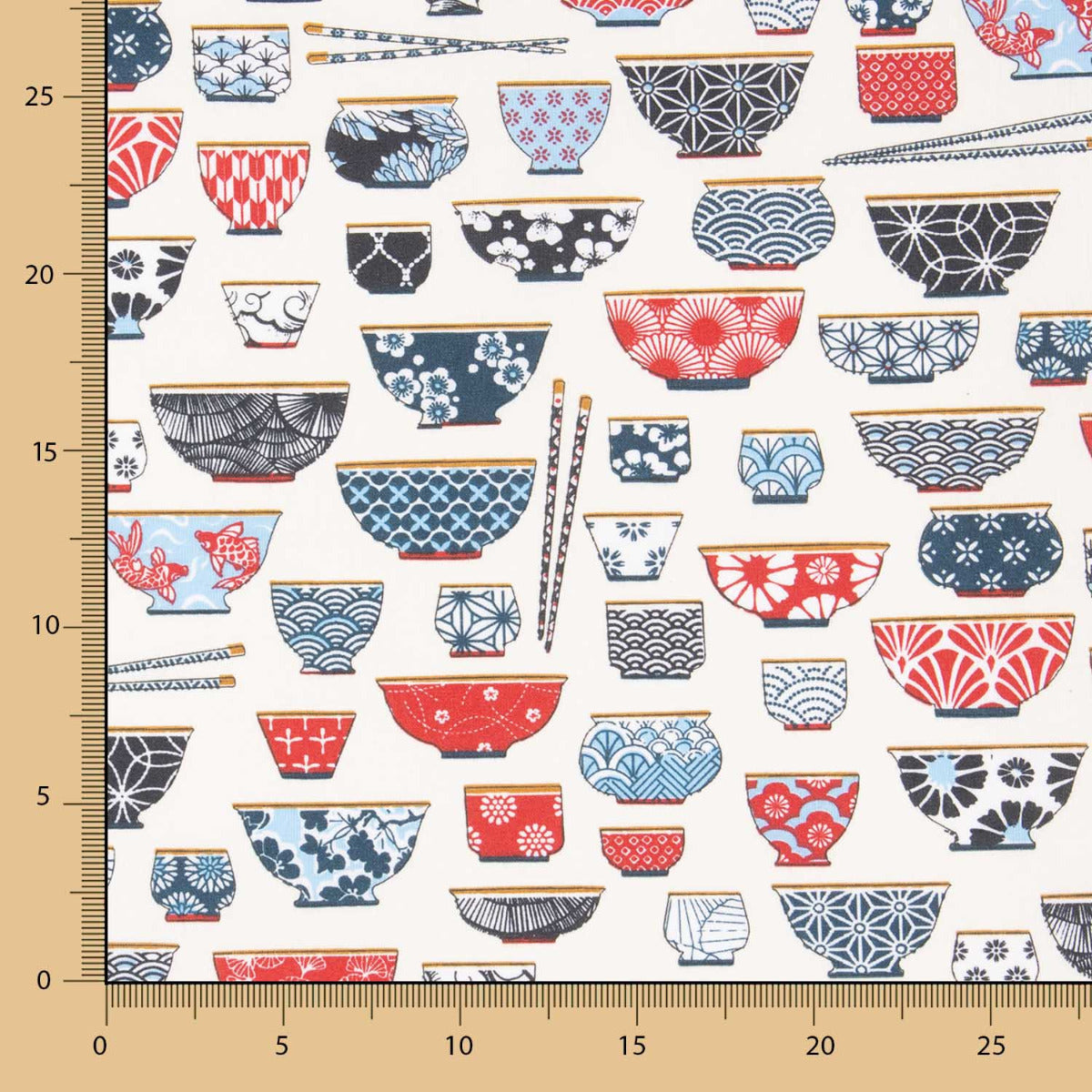 Bol chinois en popeline de résine - Ribes y Casals