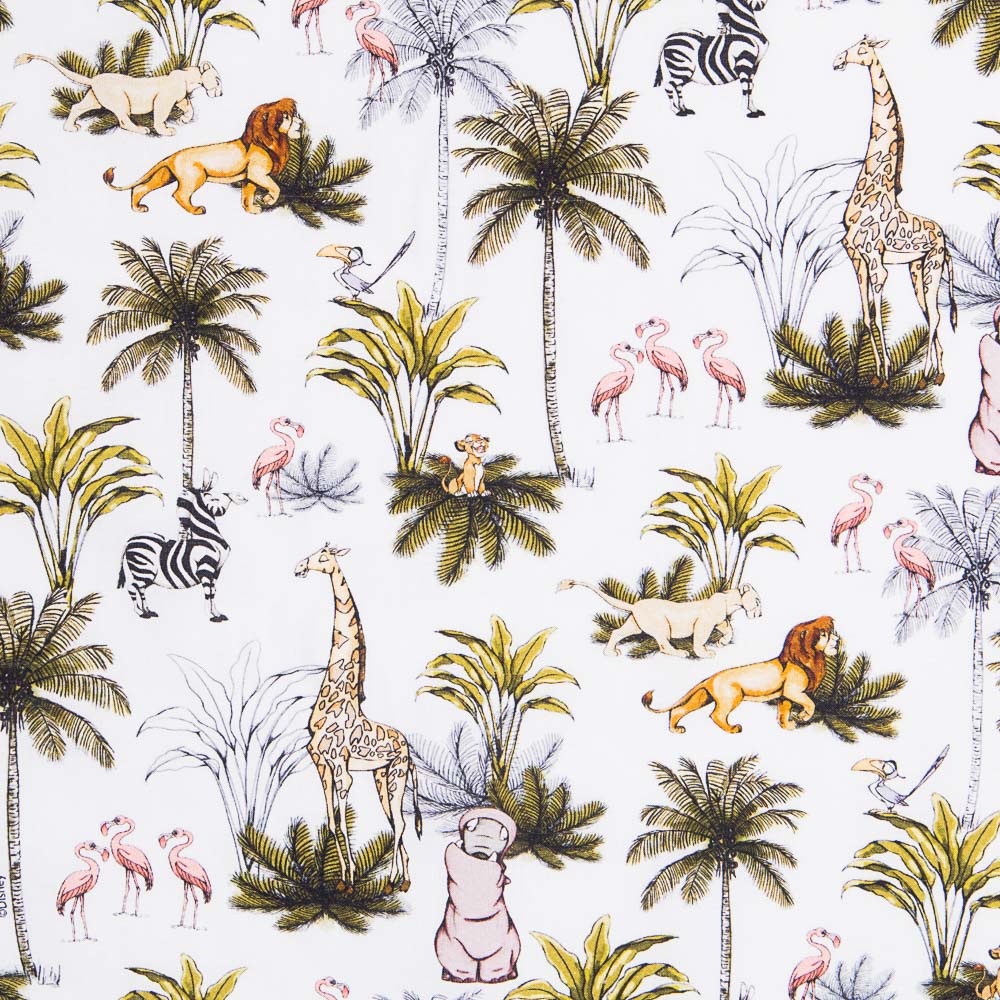 Popeline Roi Lion Jungle - Ribes y Casals