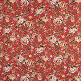 Popeline de coton « Roses rouges passion » - Ribes y Casals