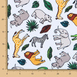 Popeline Safari Bleu Celeste - Ribes y Casals