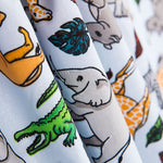 Popeline Safari Bleu Celeste - Ribes y Casals