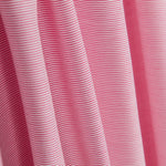 Popeline Spandex Coton Rayures Rose - Ribes y Casals