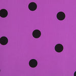 Spandex Poplin Black Pois 30mm - Ribes y Casals