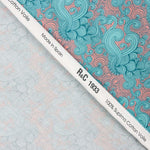 Voile Coton Supima Imprimé 07 Vert - Ribes y Casals