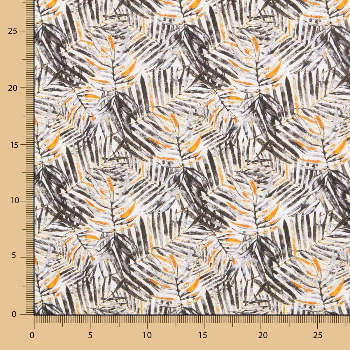 Popeline Tropicale Ocre - Ribes y Casals