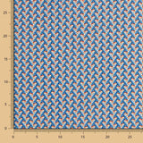 Popeline Viscose Wax Bleu - Ribes y Casals