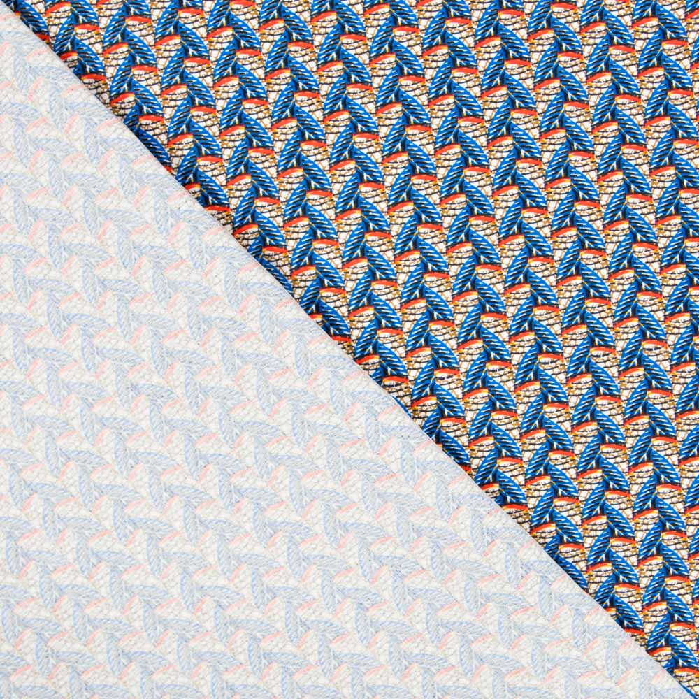 Popeline Viscose Wax Bleu - Ribes y Casals