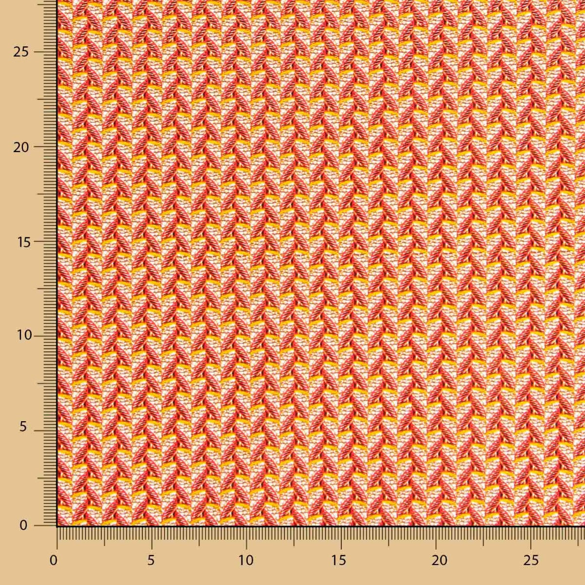 Popeline Viscose Rouge - Ribes y Casals