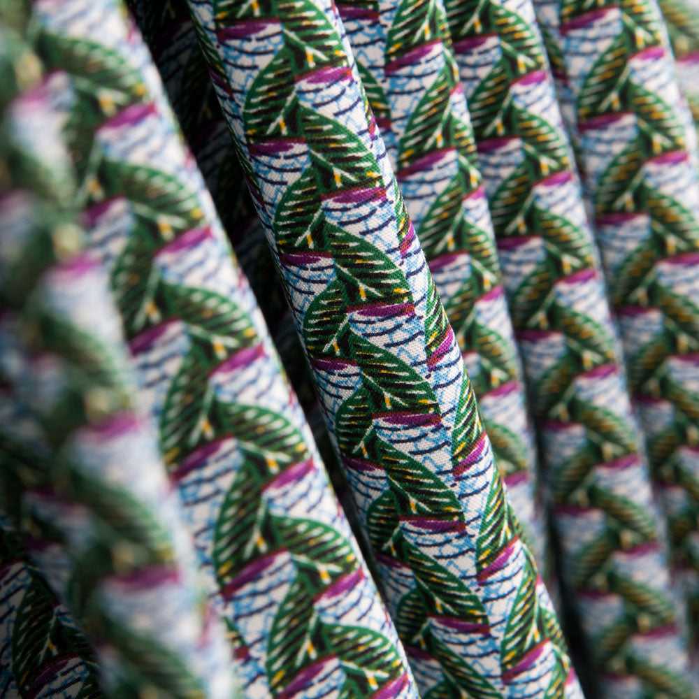 Popeline Viscose Wax Vert - Ribes y Casals