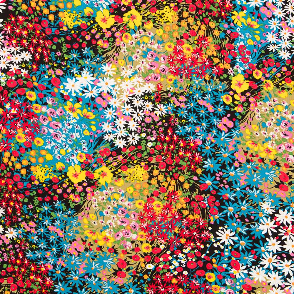 Popeline Viscose Alice Multicolore - Ribes y Casals