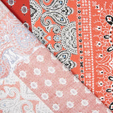 Popeline Viscose Bandanarouge - Ribes y Casals