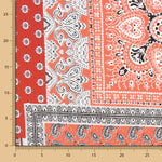 Popeline Viscose Bandanarouge - Ribes y Casals