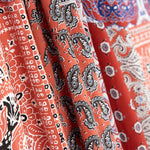 Popeline Viscose Bandanarouge - Ribes y Casals