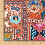 Popeline Viscose Batik Rose - Ribes y Casals