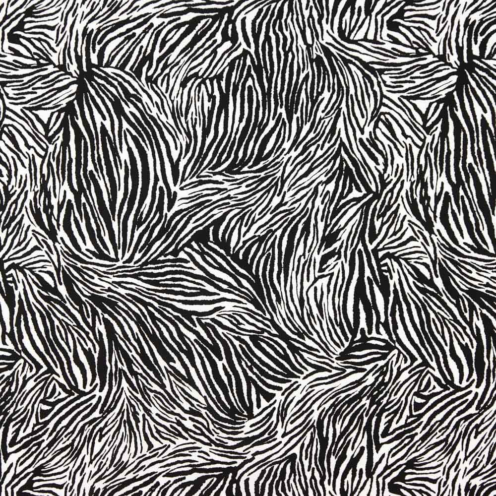 Popeline Viscose Vison Zébré - Ribes y Casals