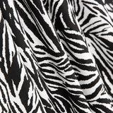 Popeline Viscose Vison Zébré - Ribes y Casals