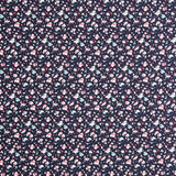 Popeline Viscose Greta Bleu Marine - Ribes y Casals