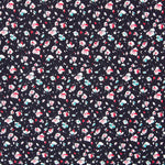 Popeline Viscose Greta Noir - Ribes y Casals