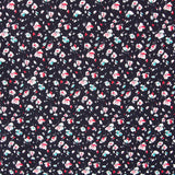 Popeline Viscose Greta Noir - Ribes y Casals