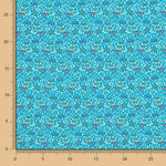 Popeline Viscose Irene Turquoise - Ribes y Casals