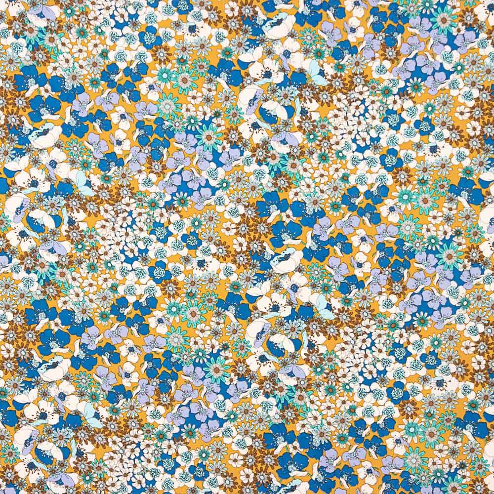 Popeline Viscose Joplin Jaune - Ribes y Casals