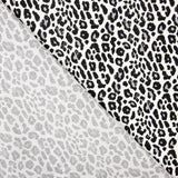 Popeline Viscose Léopard Gris - Ribes y Casals