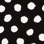 Viscose Maxi Taches Noir - Ribes y Casals