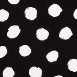 Viscose Maxi Taches Noir - Ribes y Casals