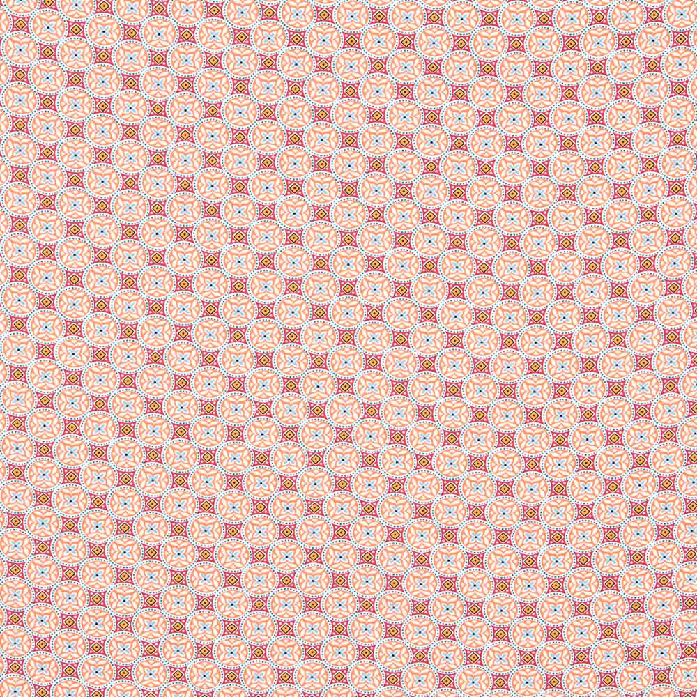 Popeline Viscose Taihle Orange - Ribes y Casals