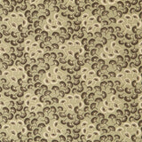 Popeline Motif Eventail Vert - Ribes y Casals