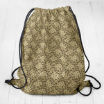 Popeline Motif Eventail Vert - Ribes y Casals