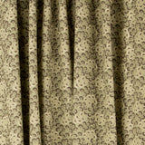 Popeline Motif Eventail Vert - Ribes y Casals