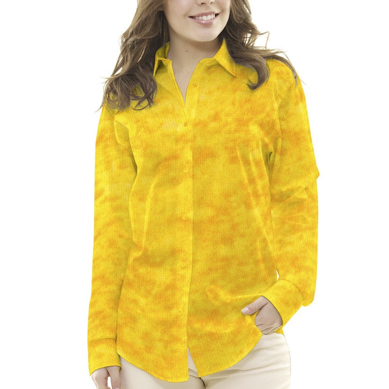 Retal Algodón Patchwork Marmoleado Amarillo 65x145 cm - Ribes y Casals