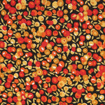 Popeline Coton Fruits Oranges - Ribes y Casals