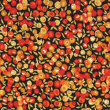 Popeline Coton Fruits Oranges - Ribes y Casals