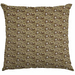 Popeline Coton Cachemire Marron - Ribes y Casals