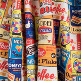 Popeline Coton Coffee Time - Ribes y Casals