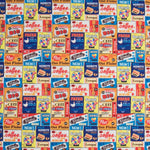 Popeline Coton Coffee Time - Ribes y Casals