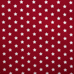 Popeline Coton Étoiles Rouge - Ribes y Casals
