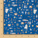 Popeline Coton A La Pêche - Ribes y Casals